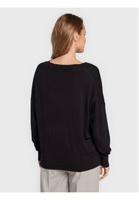 Comma Sweter 2120930 Czarny Regular Fit. Kolor: czarny. Materiał: wiskoza #3