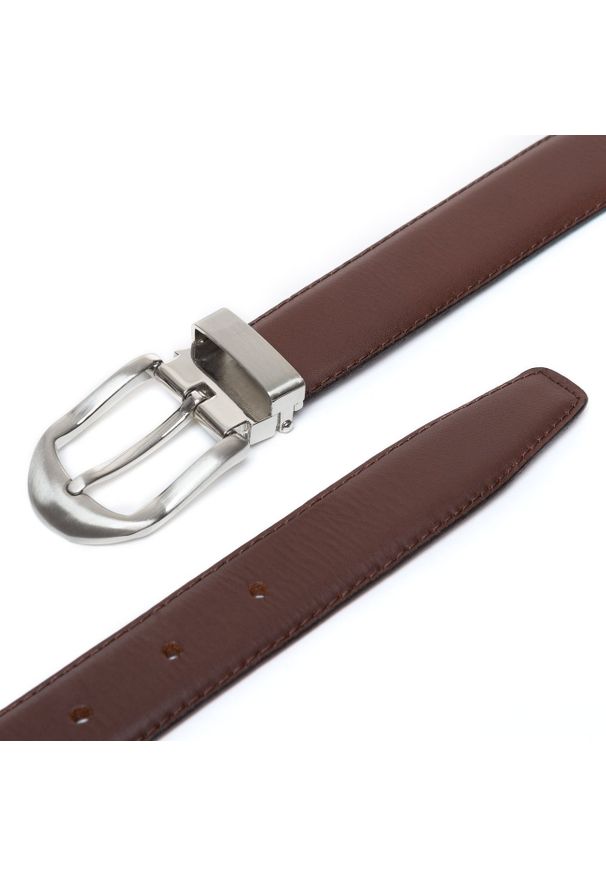 Vanzetti - VANZETTI PASEK SKÓRZANY SOPO-VAN828 680 30mm Ledergürtel RO 2523A. Materiał: skóra. Wzór: paski. Styl: klasyczny