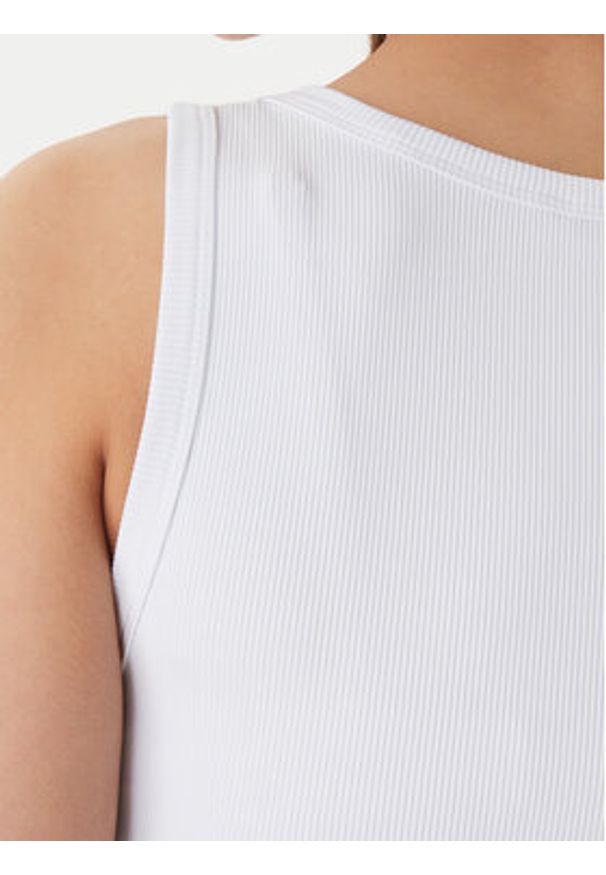 Guess Top W6GP22 K2954 Biały Regular Fit. Kolor: biały. Materiał: syntetyk