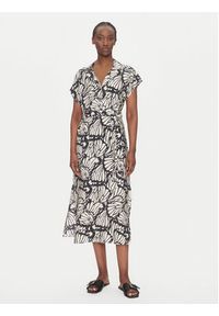 JDY Sukienka koszulowa Troya 15347216 Beżowy Regular Fit. Kolor: beżowy. Materiał: wiskoza. Typ sukienki: koszulowe #4