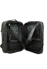 Beżowy Damski Plecak Podróżny Anekke Z Laleczką. Kolor: beżowy. Wzór: nadruk, haft. Styl: casual #5