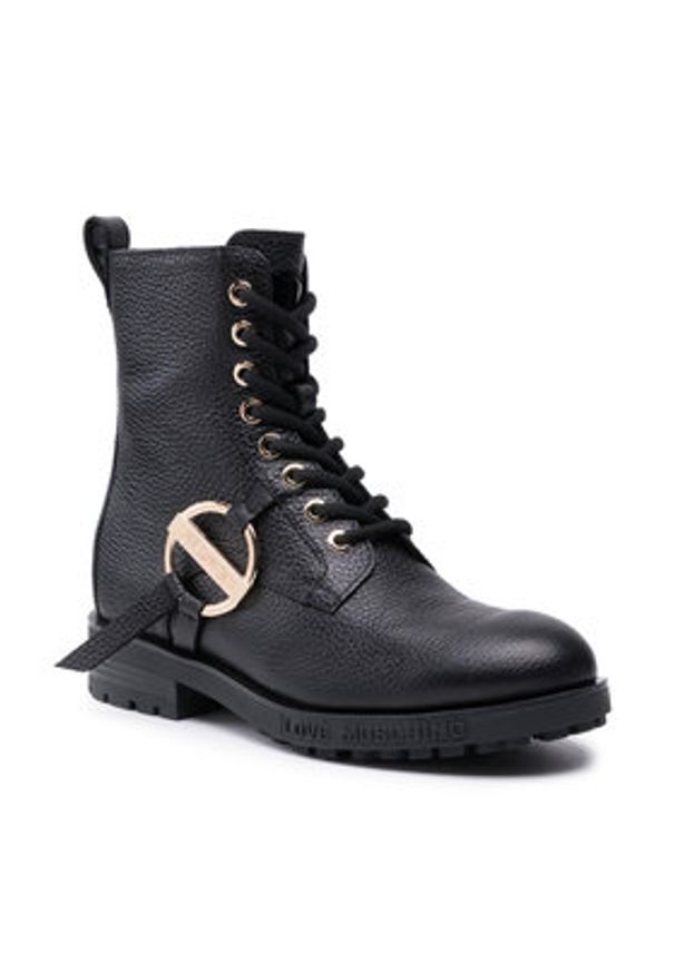 Love Moschino - Botki LOVE MOSCHINO. Kolor: czarny