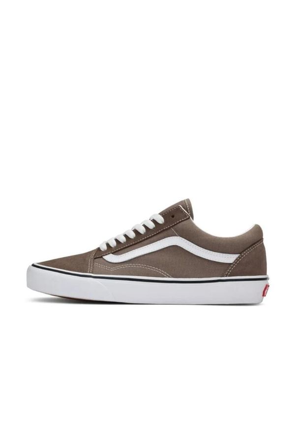 Vans - Kapcie VANS OLD SKOOL CTHR Brązowy. Kolor: brązowy. Materiał: tkanina, skóra. Model: Vans Old Skool. Sport: turystyka piesza