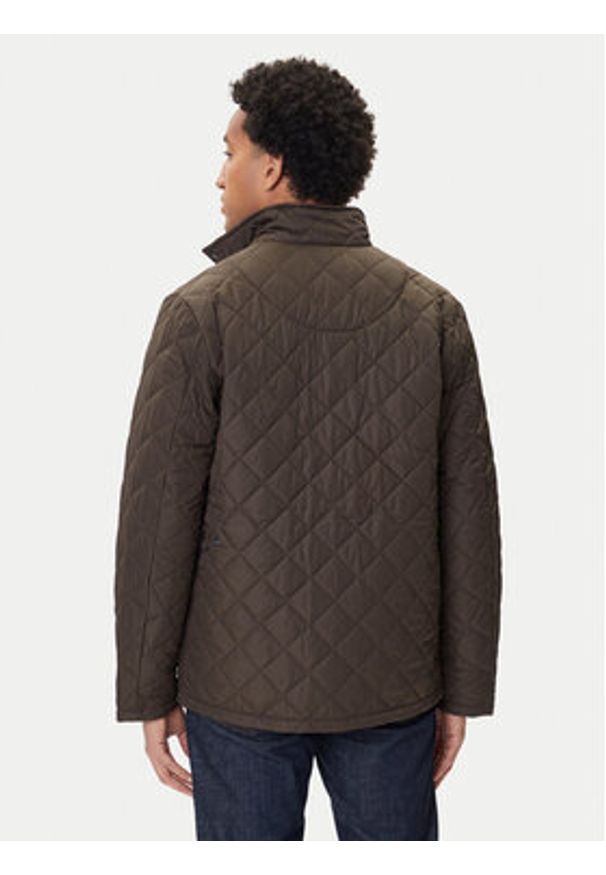 Barbour Kurtka przejściowa Chelsea MQU0006OL51 Zielony Regular Fit. Kolor: zielony. Materiał: syntetyk