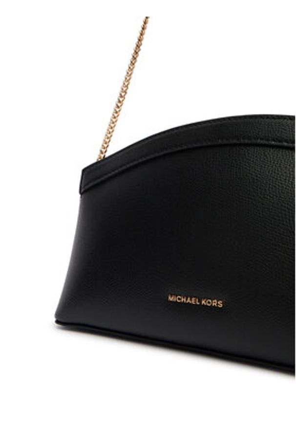 MICHAEL Michael Kors Torebka 30S6G13C5L Czarny. Kolor: czarny. Materiał: skórzane