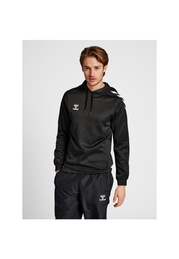 Bluza z kapturem Hummel hmlCORE. Typ kołnierza: kaptur. Kolor: czarny. Sport: piłka ręczna