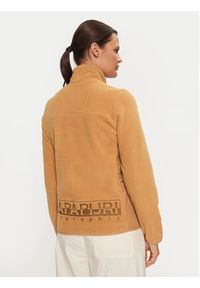 Napapijri Polar Yupik NP0A4I55 Brązowy Regular Fit. Kolor: brązowy. Materiał: syntetyk #4