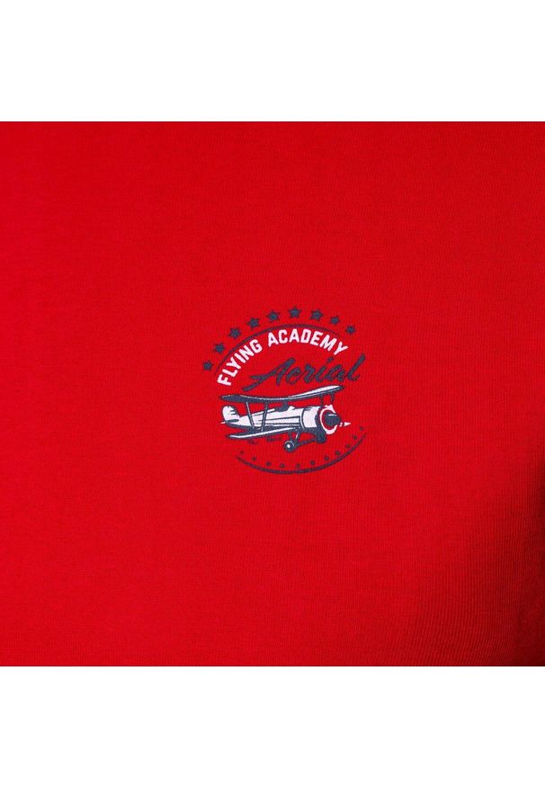 T-Shirt (Koszulka) Męska - Pako Jeans - Czerwona z Logo. Okazja: na co dzień. Kolor: czerwony. Materiał: bawełna. Wzór: nadruk. Styl: casual