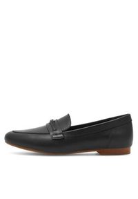 Gino Rossi - GINO ROSSI Loafersy AMBER-23453PE Czarny. Kolor: czarny. Materiał: skóra #3