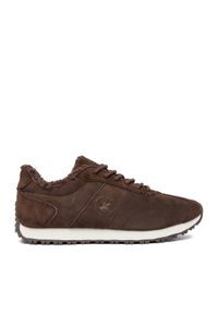 Sneakersy Beverly Hills Polo Club. Kolor: brązowy