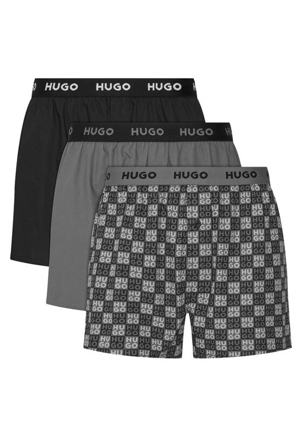 Hugo - HUGO Komplet bokserek 50532565 Kolorowy. Materiał: bawełna. Wzór: kolorowy
