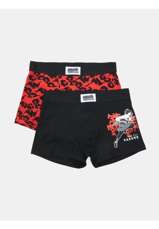 Sinsay - Bawełniane bokserki classic Naruto 2pack - wielobarwny. Materiał: bawełna