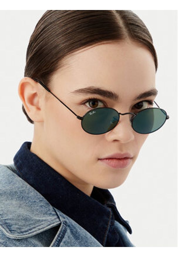 Ray-Ban Okulary przeciwsłoneczne 0RB3547N 002/68 Czarny. Kolor: czarny