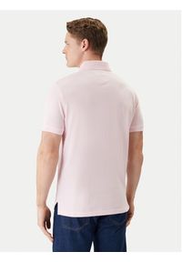 TOMMY HILFIGER - Tommy Hilfiger Polo 1985 MW0MW17770 Różowy Regular Fit. Typ kołnierza: polo. Kolor: różowy. Materiał: bawełna #4