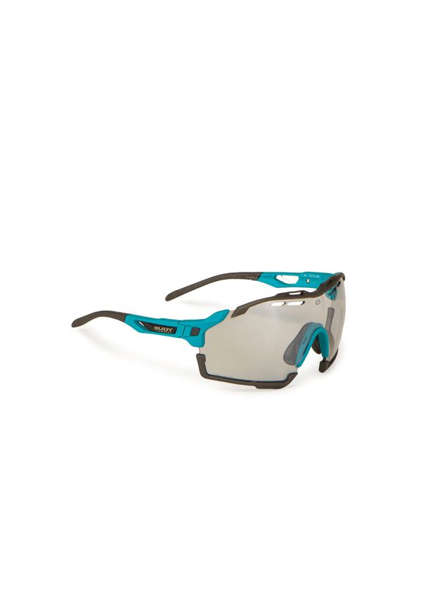 Okulary Rudy Project CUTLINE LAGOON MATTE - Impactx™ Photochromic 2 Laser Black. Kolor: niebieski. Sport: turystyka piesza