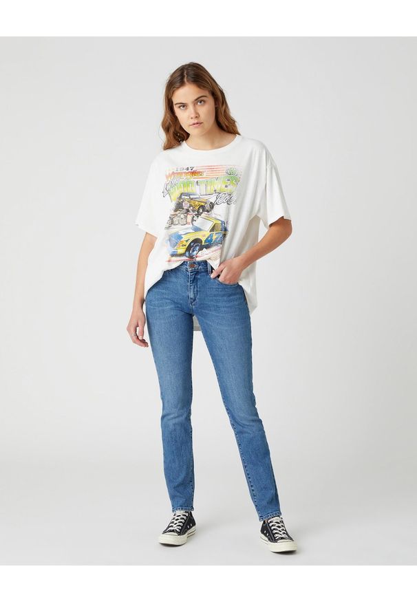 Wrangler - SPODNIE DAMSKIE WRANGLER SLIM SANDY W28LJX28Z 112128401