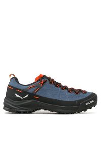 Salewa Trekkingi Wildfire Canvas M 61406 Granatowy. Kolor: niebieski. Materiał: materiał. Sport: turystyka piesza #1