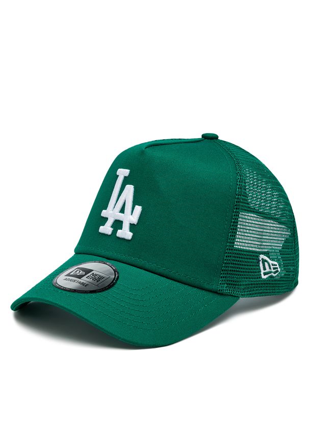 Czapka New Era Le Trucker La Dodgers 60364441 Turkusowy. Kolor: turkusowy. Materiał: materiał, bawełna