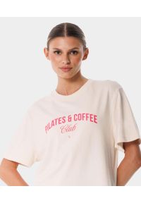 Bawełniany T-shirt z nadrukiem uniseks Carpatree. Kolor: biały. Materiał: bawełna. Wzór: nadruk. Sport: fitness