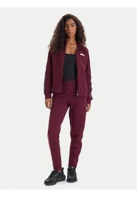 EA7 Emporio Armani Dres 7W000680 AF13151 M5064 Bordowy Regular Fit. Kolor: czerwony. Materiał: syntetyk, bawełna #1