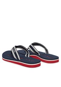 TOMMY HILFIGER - Tommy Hilfiger Japonki Th Webbing Summer Sandal FW0FW09193 Granatowy. Kolor: niebieski. Materiał: materiał #4