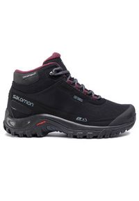 salomon - Salomon Trekkingi Shelter Cs Wp W 411105 21 V0 Czarny. Kolor: czarny. Materiał: materiał #4