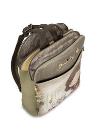 Szary Damski Plecak Anekke Z Laleczką. Kolor: szary. Styl: casual #7