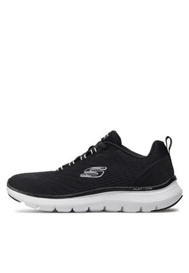 skechers - Skechers Sneakersy Flex Appeal 5.0- 150201/BKW Czarny. Kolor: czarny. Materiał: materiał, mesh