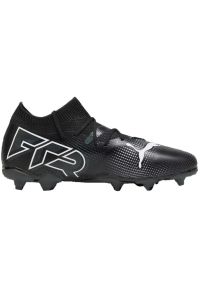 Buty piłkarskie Puma Future 7 Match FG/AG Jr 107729 02 czarne. Kolor: czarny. Materiał: dzianina, syntetyk. Szerokość cholewki: normalna. Sport: piłka nożna #5