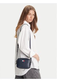 Tommy Jeans Torebka Tjw Must Camera Bag AW0AW17543 Granatowy. Kolor: niebieski. Materiał: skórzane #5