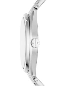 Armani Exchange Zegarek AX2856 męski kolor srebrny. Kolor: srebrny. Materiał: materiał #2