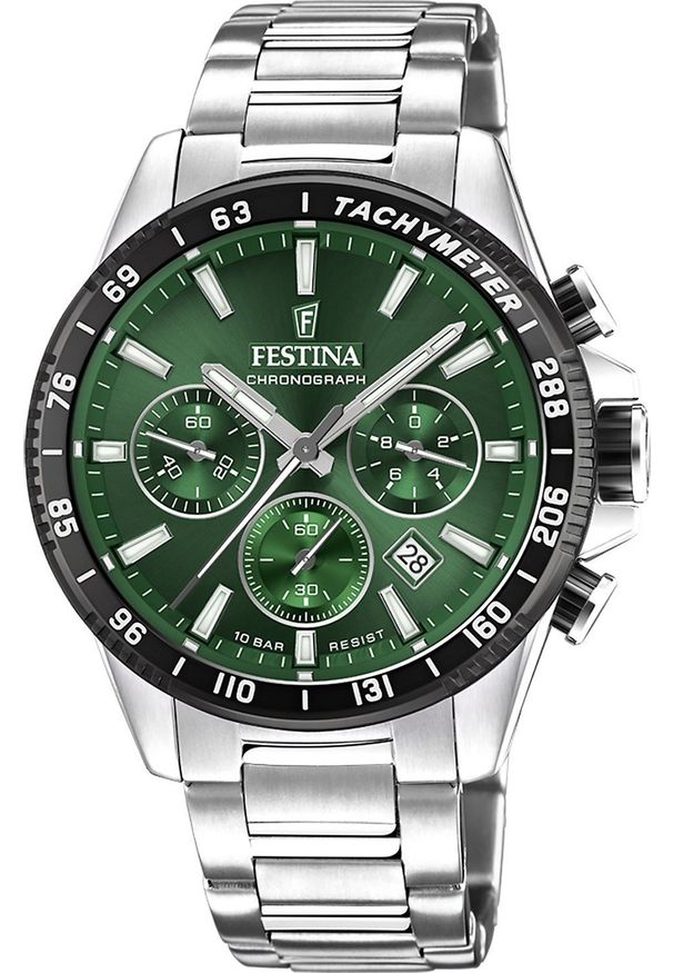 Zegarek Festina Zegarek męski Festina F20560-4 srebrny. Kolor: srebrny