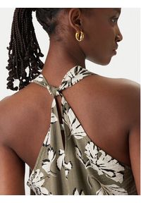 Vero Moda Sukienka letnia Jennifer 10341973 Zielony Regular Fit. Kolor: zielony. Materiał: wiskoza. Sezon: lato #5