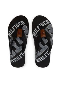 TOMMY HILFIGER - Tommy Hilfiger Japonki Essential Th Beach Sandal FM0FM01369 Czarny. Kolor: czarny. Materiał: materiał #3