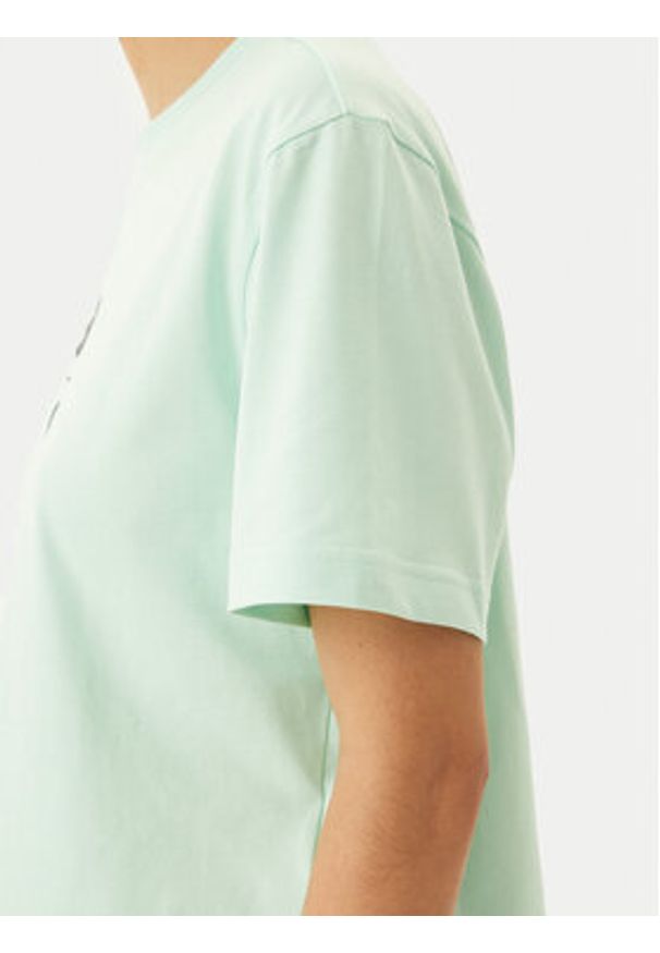 Adidas - adidas T-Shirt Mercedes - AMG Petronas Formula One Team Premium JY3077 Zielony Loose Fit. Kolor: zielony. Materiał: bawełna