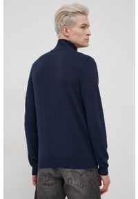 PRODUKT by Jack & Jones - Produkt by Jack & Jones Sweter męski kolor granatowy. Okazja: na co dzień. Kolor: niebieski. Materiał: dzianina. Długość rękawa: długi rękaw. Długość: krótkie. Styl: casual #2