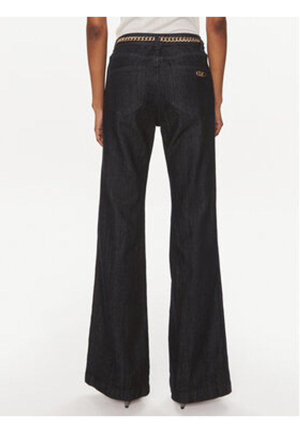 MICHAEL Michael Kors Jeansy MS39041M24 Granatowy Flared Fit. Kolor: niebieski