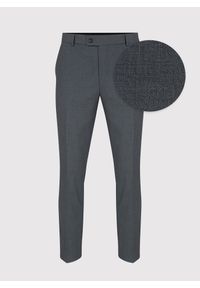 Pako Lorente - PAKO LORENTE – Szare eleganckie spodnie męskie. Kolor: szary. Styl: elegancki #5