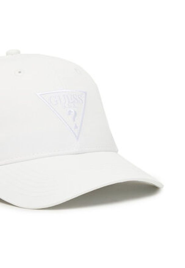 Guess Czapka z daszkiem Z4YZ00 WFKN0 Biały. Kolor: biały. Materiał: bawełna