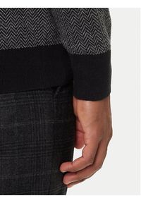 TOMMY HILFIGER - Tommy Hilfiger Golf MW0MW40446 Szary Regular Fit. Typ kołnierza: golf. Kolor: szary. Materiał: bawełna #5