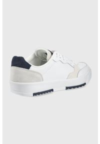 Tommy Jeans buty EM0EM00972.YBR.BASKET kolor biały. Nosek buta: okrągły. Zapięcie: sznurówki. Kolor: biały. Materiał: poliester, guma #4