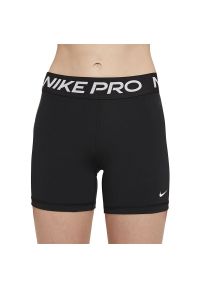 Spodenki Nike Pro 365 CZ9831-010 - czarne. Stan: podwyższony. Kolor: czarny. Materiał: poliester, materiał. Technologia: Dri-Fit (Nike). Sport: kolarstwo, fitness