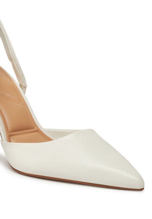 Aldo Sandały Brusanti 13985171 Biały. Kolor: biały. Materiał: skóra