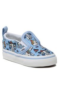 Vans Tenisówki Td Slip-On V VN0A3488Y311 Niebieski. Zapięcie: bez zapięcia. Kolor: niebieski. Materiał: materiał