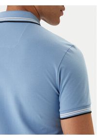 BOSS Polo Paul 50506193 Błękitny Slim Fit. Typ kołnierza: polo. Kolor: niebieski. Materiał: bawełna #3