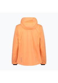 Kurtka softshell damska CMP. Kolor: pomarańczowy. Materiał: softshell