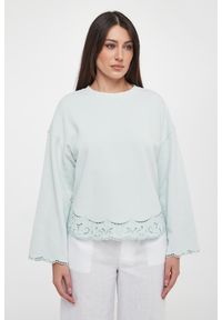 Twinset Milano - Bluza damska z haftem TWINSET. Wzór: haft #2