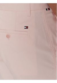 TOMMY HILFIGER - Tommy Hilfiger Szorty materiałowe Brooklyn MW0MW23563 Różowy Regular Fit. Kolor: różowy. Materiał: bawełna #3