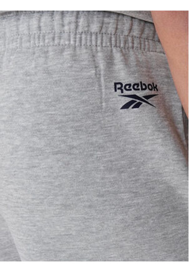 Reebok Szorty sportowe Braddish RK25559CCM Szary Relaxed Fit. Kolor: szary. Materiał: syntetyk. Styl: sportowy
