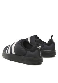 Adidas - adidas Kapcie Puffylette GY4559 Czarny. Kolor: czarny. Materiał: materiał